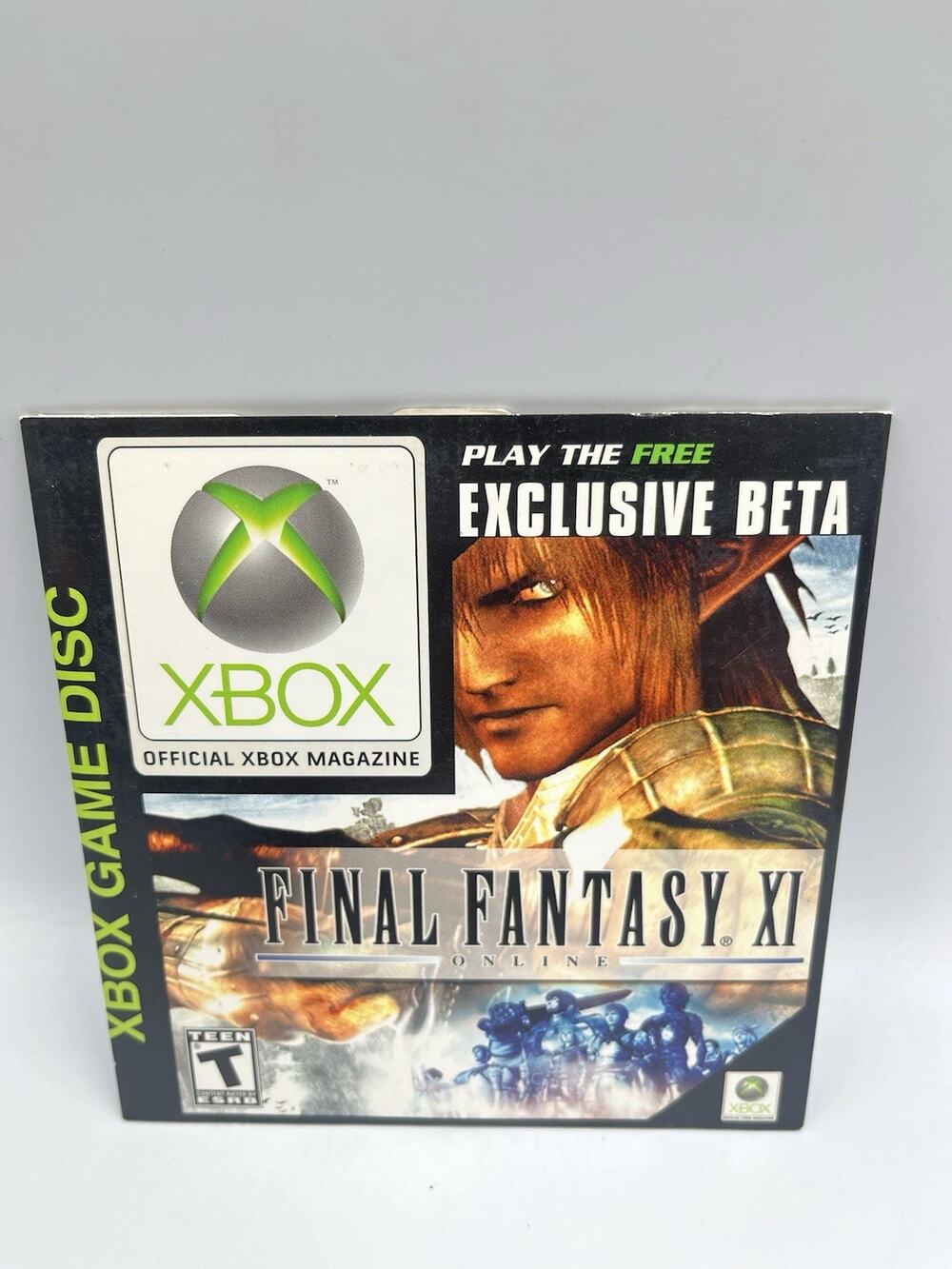 Official Xbox Magazine Demo Disc Final Fantasy XI Online Beta Test Cpix